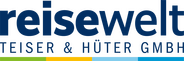 Logo mit Schriftzug Reisewelt Teiser & Hüter GmbH